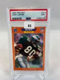 1989 Pro set Cris Carter PSA 9