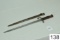 Bayonet    Argentine    Mod 1909    Condition: Fair