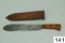 Briddell    U.S.M.C.    Machete    Condition: Very Good