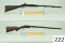 Lot of 2    1. Unknown SxS Muzzleloader    12 GA    Condition: Poor