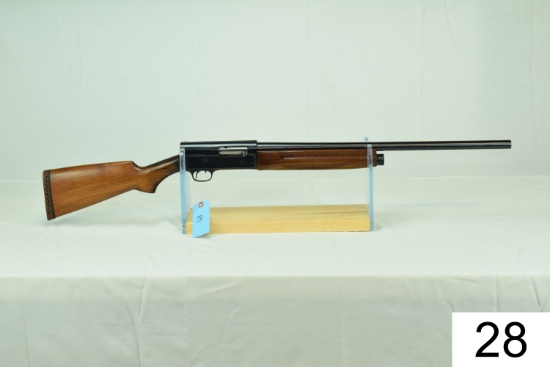 Remington    Mod 11    12 GA    25"    Full    SN: 218070    "Barrel possibly cut"