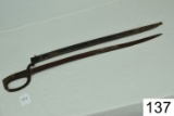 Unknown Sword    W/Scabbard    Condition: Fair/Poor