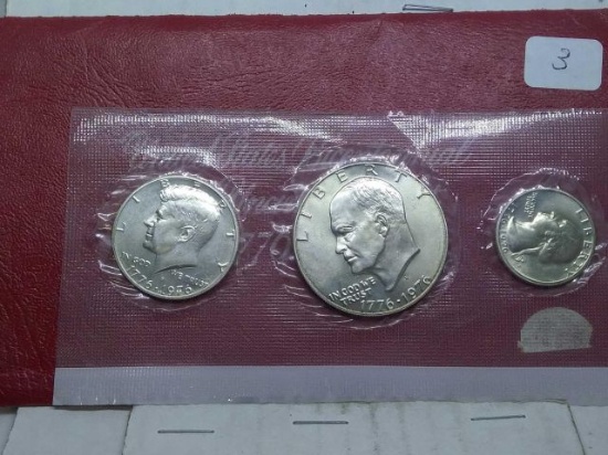 1976 3-PIECE SILVER MINT SET