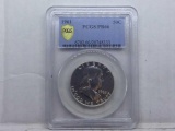 1961 FRANKLIN HALF PCGS GOLD LABEL PR66