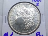 1881S MORGAN DOLLAR CH/BU