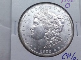 1902O MORGAN DOLLAR CH/BU