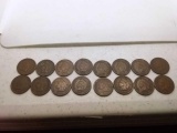 16 INDIAN HEAD CENTS