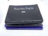 4 U.S. PROOF SETS