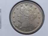 1906 V-NICKEL (SHARP) BU