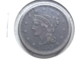 1853 LARGE CENT AU