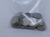 50 SILVER ROOSEVELT DIMES