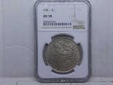 1901 MORGAN DOLLAR NGC AU58