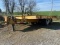 Rogers...Corp 40,000 GVW tilt deck equipment trailer, pintle hitch...