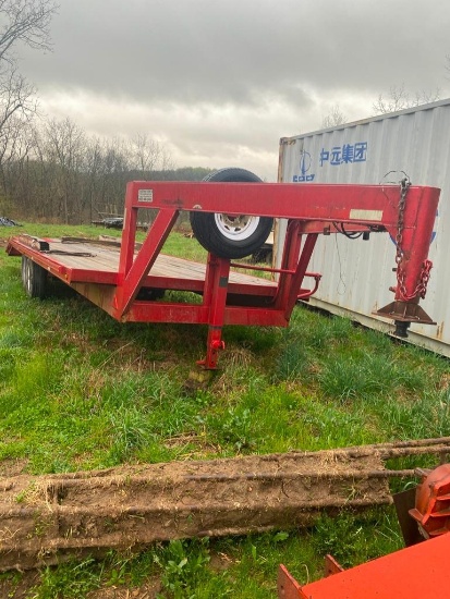 24? Gooseneck trailer 14,000...GVW;??