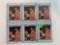 1987 Fleer basketball Rookie lot w/ Brad Daugherty lot of 6