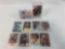 Signed basketball card group of 10, some factory authenticated w/Iverson
