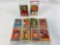 1956 Topps football lot of 10 with a PSA near mint Charlie Conerly