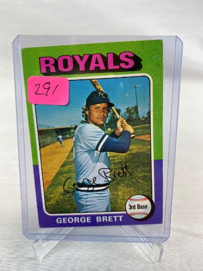 1975 Topps baseball George Brett