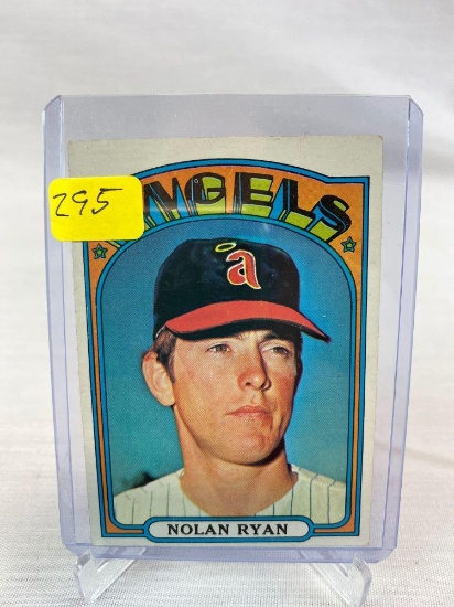 Nolan Ryan 1972 Topps high number card