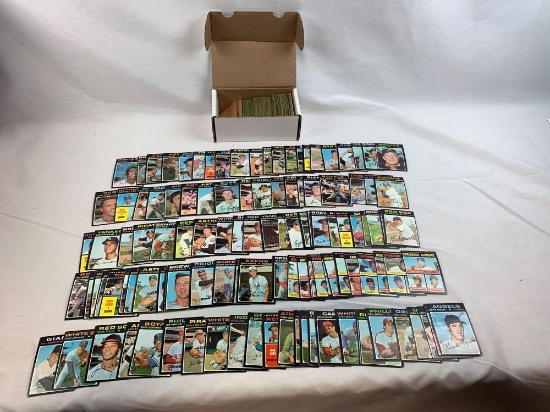 1971 Topps baseball group, no duplicates, all in order