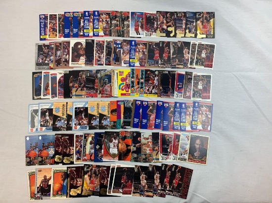Michael Jordan lot of 100 cards w/ inserts & special cards