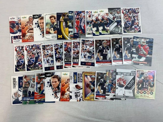 Tom Brady 33 card lot w/ inserts & specials