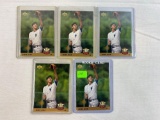 Derek Jeter Upper Deck Rookie lot of 5: