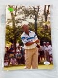 Jack Nicklaus signed color 8X11, JSA