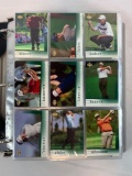 Upper Deck & SP Complete PGA card sets plus other PGA cards in a binder