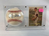 Rocky Colivito signed baseball & Rookie card