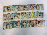 1972 Topps high numbers 657-697 40 card lot no duplicates