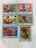 1955 Topps All American lot of 6