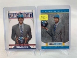 Anthony Davis rookies lot of 2 NBA Hoops