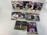 Baseball star Signed lot of 10, 8 by 10