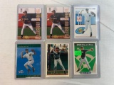 Derek Jeter Rookie card lot of 6, Topps Score and others