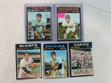 1971 Topps Baseball pitchers lot of 5 with Garvey and Blyleven