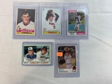 Nolan Ryan '73- '76- '74- '78- '79 cards
