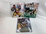 Steeler signed color lot w/LC Greenwood, Dwight White, Robin Cole