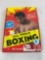 1991 Premier Edition All World Boxing Wax Box