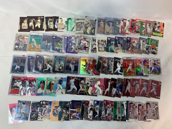 Lot of 95 Serial #'D Baseball cards, loaded with stars