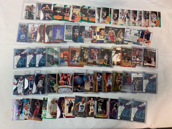 Lot of 73 Serial #'D Basketball cards