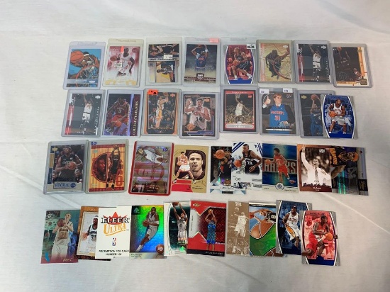 Lot of 35 Serial #'D Basketball cards, all #'D to 100 or less