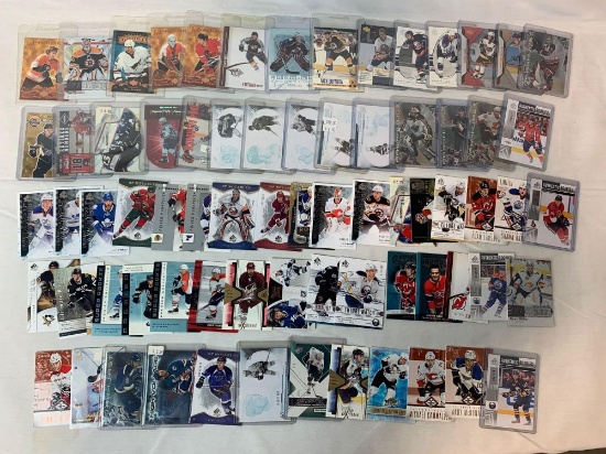 Lot of 72 Serial #'D Hockey cards, lots of stars