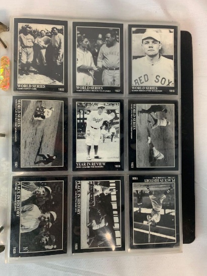 Over 200+ Babe Ruth cards in album