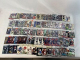 Lot of 105 Serial #'D football cards including Moss, Young, James, Davis, Harrison, Etc.