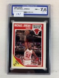 1989 Fleer Micheal Jordan (G.O.A.T.!!!)   Graded NM+  7.5