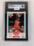 1990 Fleer Michael Jordan (G.O.A.T.!!!)   Graded Mint  9