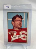 1952 Bowman FB â€œLargeâ€ Jerrell Price