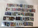 Lot of 72 Serial #'D Football cards, all numbered to 1250 or less