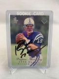 1998 Collector's Edge Peyton Manning signed Rookie Card